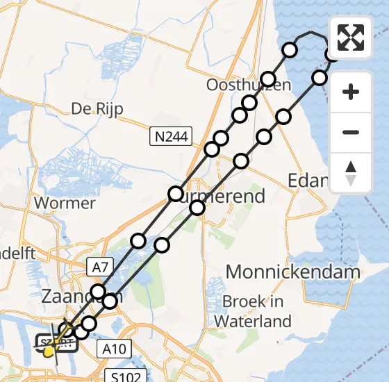 Vlucht Traumahelikopter PH-LLN van Amsterdam Heliport naar Amsterdam Heliport op zondag 29 september 2024 12:03