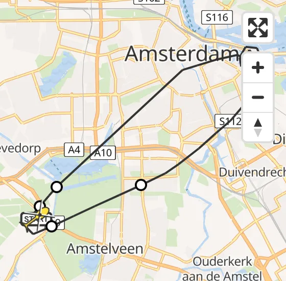 Vlucht Politiehelikopter PH-PXX van Schiphol naar Schiphol op zondag 29 september 2024 16:49