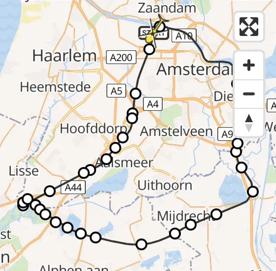 Vlucht Traumahelikopter PH-LLN van Amsterdam Heliport naar Amsterdam Heliport op dinsdag 1 oktober 2024 13:24