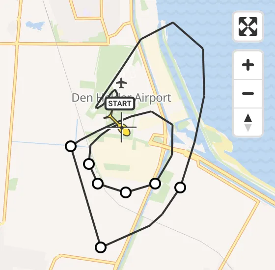 Vlucht Kustwachthelikopter PH-SAR van Vliegveld De Kooy naar Vliegveld De Kooy op donderdag 3 oktober 2024 14:38