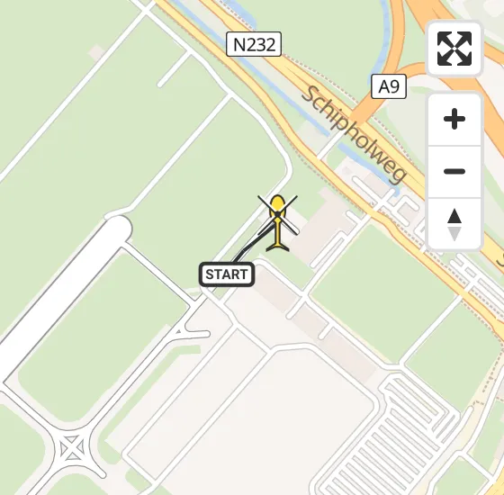 Vlucht Politiehelikopter PH-PXC van Schiphol naar Schiphol op donderdag 3 oktober 2024 15:52