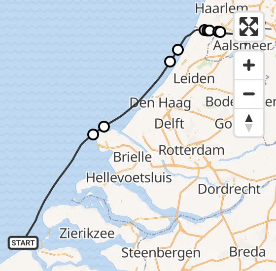 Vlucht Politiehelikopter PH-PXX van  naar Schiphol op vrijdag 4 oktober 2024 13:49