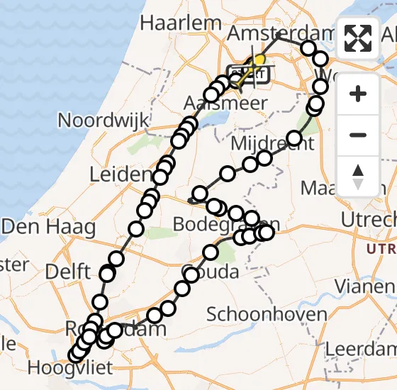 Vlucht Politiehelikopter PH-PXC van Schiphol naar Schiphol op vrijdag 4 oktober 2024 15:05