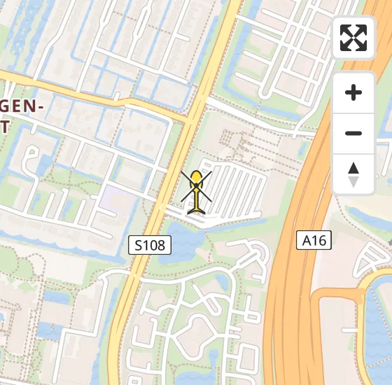 Vlucht Traumahelikopter PH-HVB van Rotterdam naar Rotterdam op zondag 6 oktober 2024 10:55