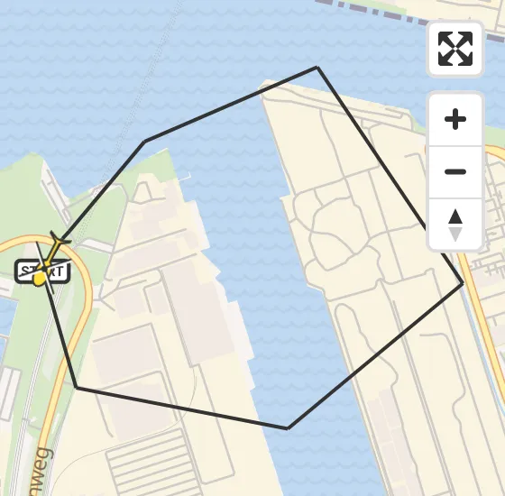 Vlucht Traumahelikopter PH-LLN van Amsterdam Heliport naar Amsterdam Heliport op woensdag 9 oktober 2024 13:29