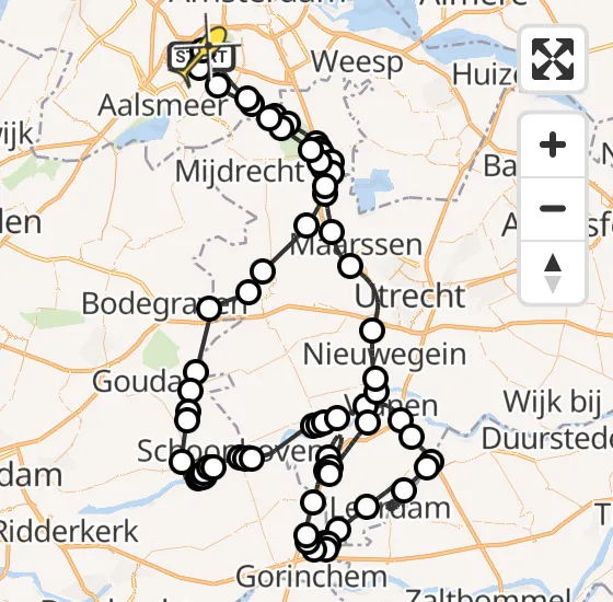 Vlucht Politiehelikopter PH-PXC van Schiphol naar Schiphol op vrijdag 11 oktober 2024 12:38