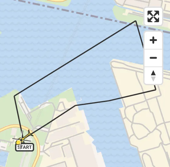 Vlucht Traumahelikopter PH-LLN van Amsterdam Heliport naar Amsterdam Heliport op zondag 13 oktober 2024 19:43