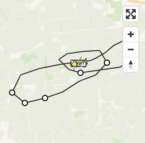 Vlucht Politiehelikopter PH-PXD van Vaassen naar Vaassen op donderdag 17 oktober 2024 20:25