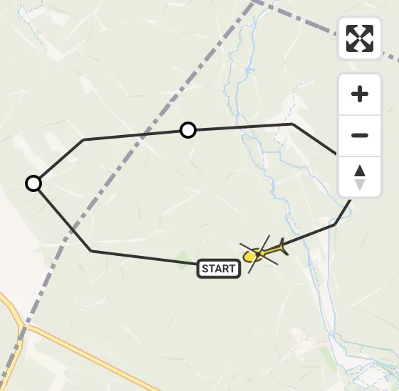 Vlucht Politiehelikopter PH-PXX van Ermelo naar Ermelo op maandag 21 oktober 2024 19:22