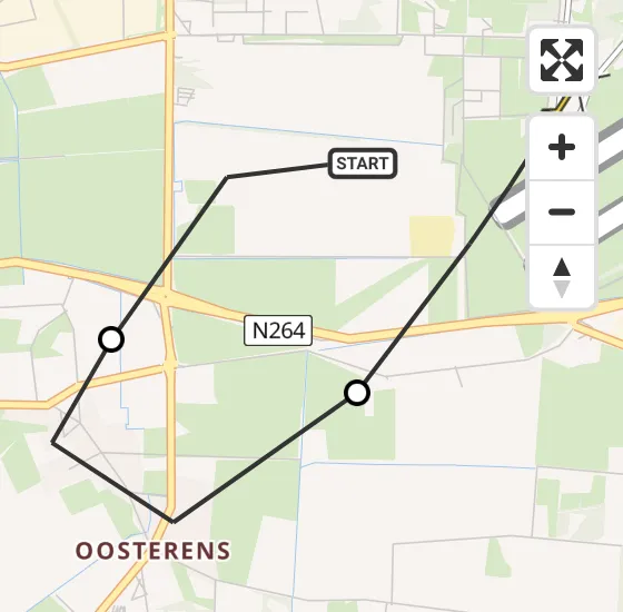 Vlucht Traumahelikopter PH-MAA van Vliegbasis Volkel naar Vliegbasis Volkel op dinsdag 22 oktober 2024 9:56