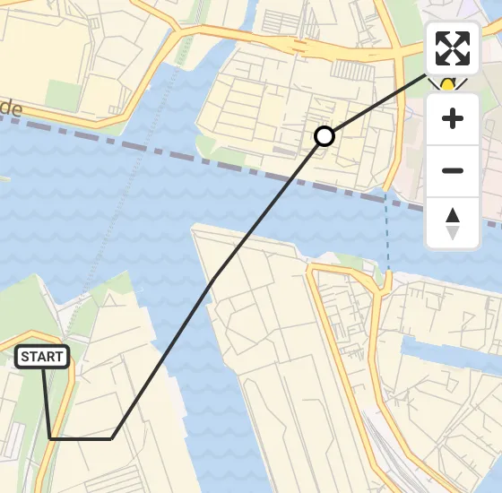 Vlucht Traumahelikopter PH-LLN van Amsterdam Heliport naar Zaandam op vrijdag 25 oktober 2024 15:19