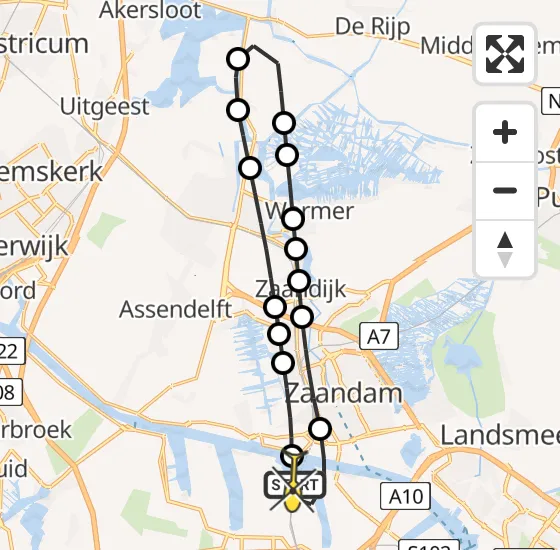 Vlucht Traumahelikopter PH-LLN van Amsterdam Heliport naar Amsterdam Heliport op dinsdag 29 oktober 2024 13:20