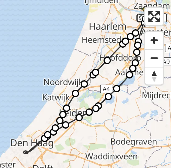 Vlucht Traumahelikopter PH-LLN van Amsterdam Heliport naar Amsterdam Heliport op zaterdag 2 november 2024 18:48