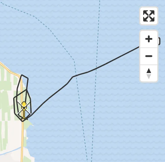 Vlucht Kustwachthelikopter PH-SAR van Enkhuizen naar Enkhuizen op woensdag 6 november 2024 14:47