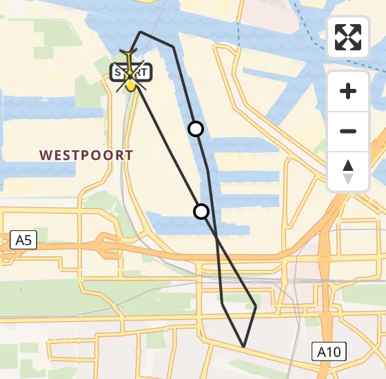 Vlucht Traumahelikopter PH-LLN van Amsterdam Heliport naar Amsterdam Heliport op zaterdag 9 november 2024 15:32