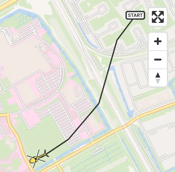 Vlucht Traumahelikopter PH-LLN van Academisch Medisch Centrum (AMC) naar Academisch Medisch Centrum (AMC) op donderdag 21 november 2024 9:12