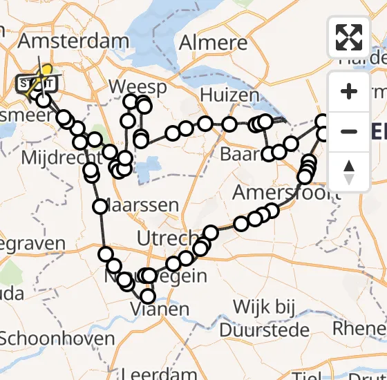 Vlucht Politiehelikopter PH-PXF van Schiphol naar Schiphol op vrijdag 22 november 2024 10:42