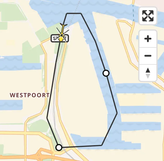 Vlucht Traumahelikopter PH-LLN van Amsterdam Heliport naar Amsterdam Heliport op zaterdag 23 november 2024 0:10