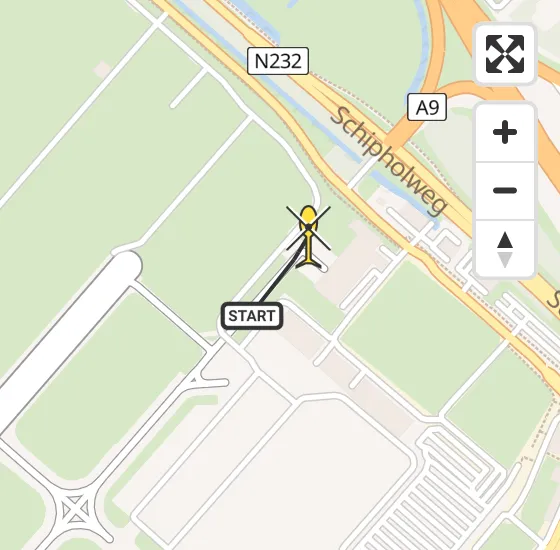 Vlucht Politiehelikopter PH-PXF van Schiphol naar Schiphol op zaterdag 23 november 2024 16:52