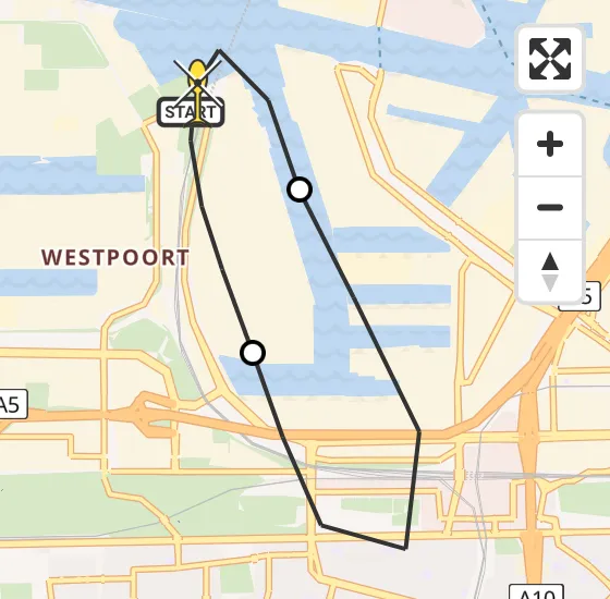 Vlucht Traumahelikopter PH-LLN van Amsterdam Heliport naar Amsterdam Heliport op zondag 24 november 2024 16:54