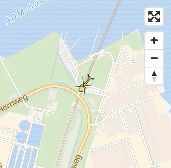 Vlucht Traumahelikopter PH-MAA van Amsterdam Heliport naar Amsterdam Heliport op vrijdag 13 december 2024 14:31