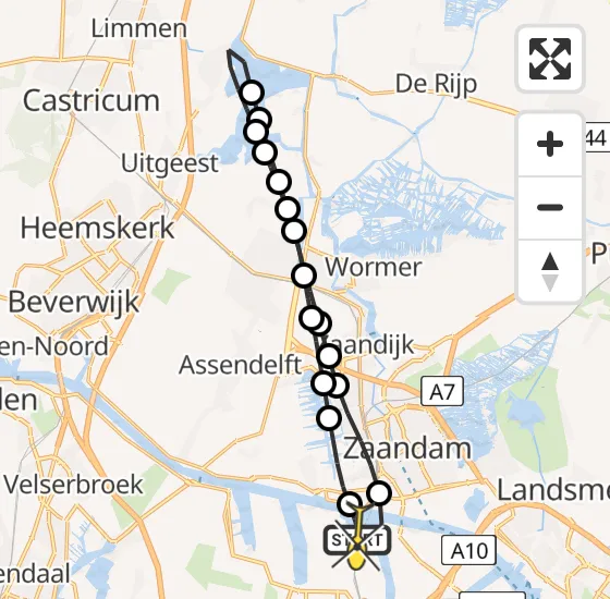 Vlucht Traumahelikopter PH-LLN van Amsterdam Heliport naar Amsterdam Heliport op zaterdag 21 december 2024 14:43