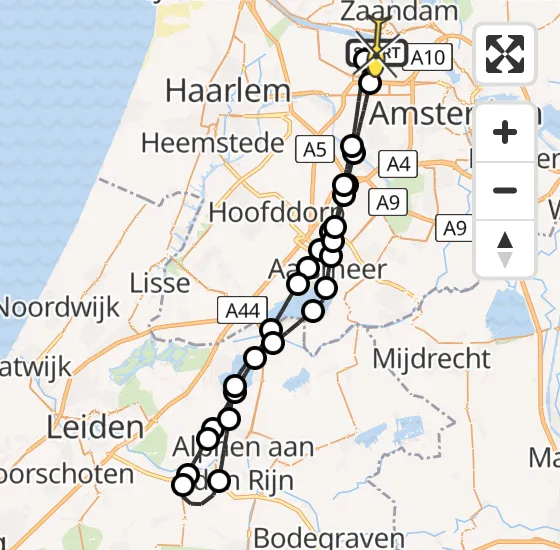 Vlucht Traumahelikopter PH-LLN van Amsterdam Heliport naar Amsterdam Heliport op dinsdag 31 december 2024 15:27