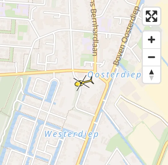 Vlucht Traumahelikopter PH-TTR van Veendam naar Veendam op dinsdag 31 december 2024 15:47