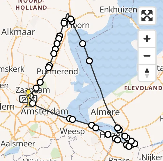 Vlucht Traumahelikopter PH-LLN van Amsterdam Heliport naar Amsterdam Heliport op zaterdag 4 januari 2025 15:19