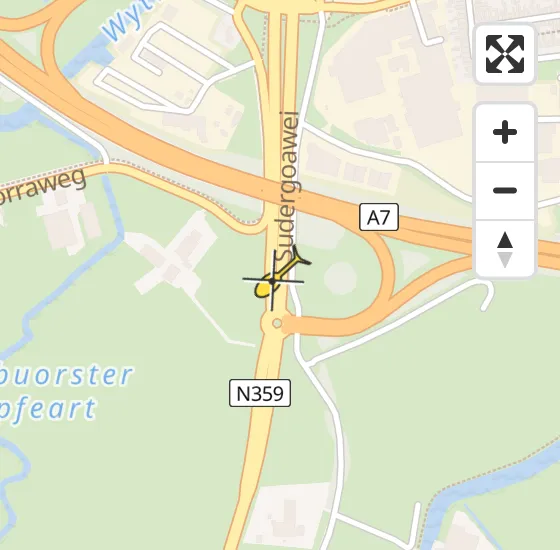 Vlucht Traumahelikopter PH-TTR van Bolsward naar Bolsward op zondag 5 januari 2025 4:24