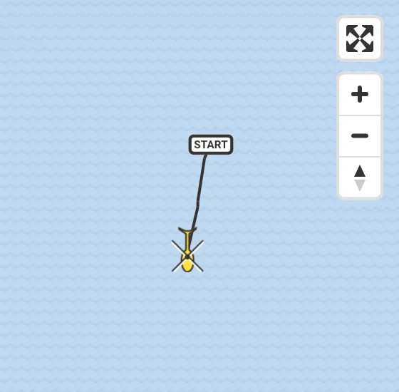 Vlucht Kustwachthelikopter PH-SAR van  naar  op maandag 6 januari 2025 11:14