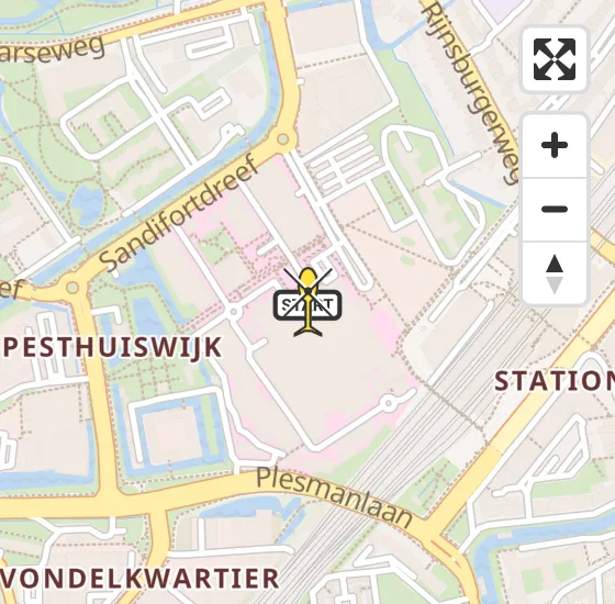 Vlucht Traumahelikopter PH-LLN van Leiden naar Leiden op donderdag 9 januari 2025 12:18