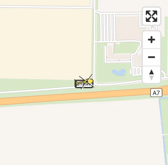 Vlucht Traumahelikopter PH-TTR van Zuidbroek naar Zuidbroek op zaterdag 15 maart 2025 10:40