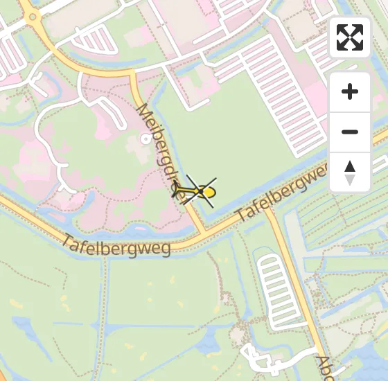 Vlucht Traumahelikopter PH-HVB van Academisch Medisch Centrum (AMC) naar Academisch Medisch Centrum (AMC) op dinsdag 18 maart 2025 15:07