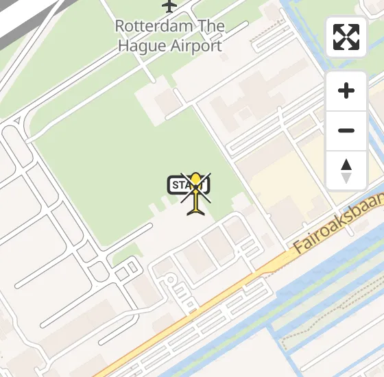 Vlucht Traumahelikopter PH-MAA van Rotterdam The Hague Airport naar Rotterdam The Hague Airport op dinsdag 18 maart 2025 15:15