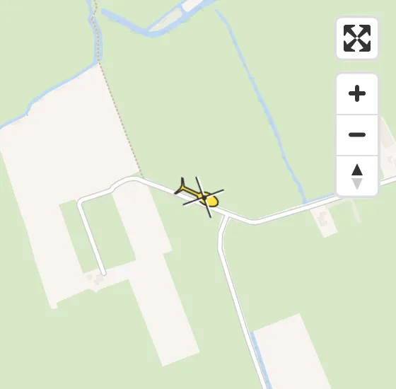 Vlucht Traumahelikopter PH-TTR van Broeksterwâld naar Broeksterwâld op zondag 23 maart 2025 5:07