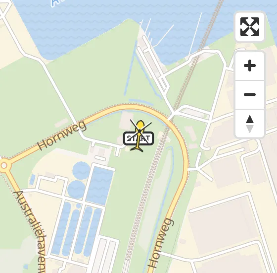 Vlucht Traumahelikopter PH-DOC van Amsterdam Heliport naar Amsterdam Heliport op dinsdag 1 april 2025 20:20