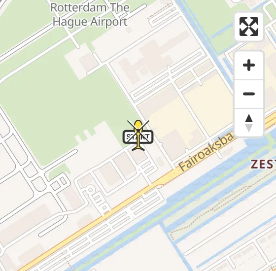 Vlucht Traumahelikopter PH-UMC van Rotterdam The Hague Airport naar Rotterdam The Hague Airport op woensdag 2 april 2025 18:43