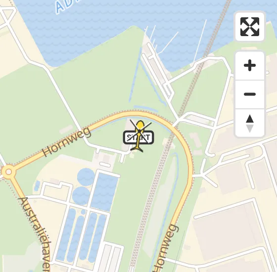 Vlucht Traumahelikopter PH-DOC van Amsterdam Heliport naar Amsterdam Heliport op woensdag 2 april 2025 19:53