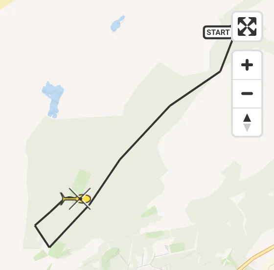 Vlucht Kustwachthelikopter PH-SAR van West-Terschelling naar West-Terschelling op woensdag 2 april 2025 20:41