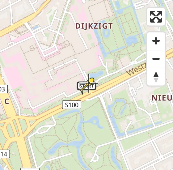 Vlucht Traumahelikopter PH-UMC van Erasmus MC naar Erasmus MC op woensdag 2 april 2025 21:00