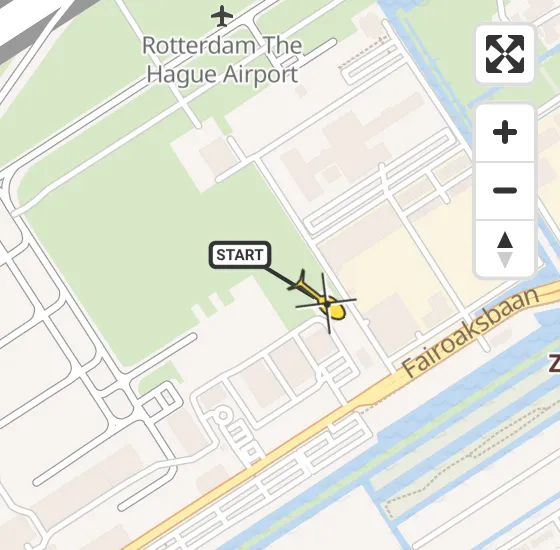 Vlucht Traumahelikopter PH-UMC van Rotterdam The Hague Airport naar Rotterdam The Hague Airport op woensdag 2 april 2025 21:24