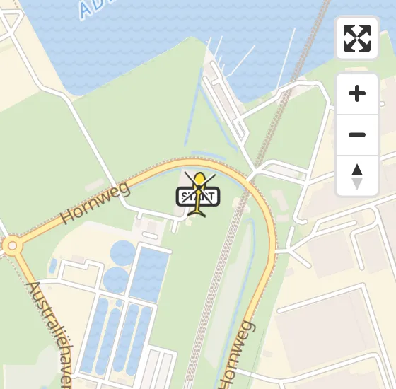 Vlucht Traumahelikopter PH-DOC van Amsterdam Heliport naar Amsterdam Heliport op woensdag 2 april 2025 23:13