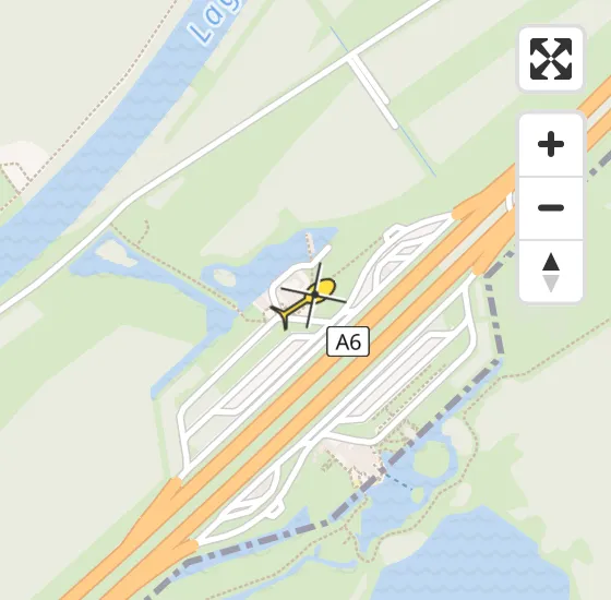 Vlucht Traumahelikopter PH-DOC van Lelystad naar Lelystad op donderdag 3 april 2025 2:36