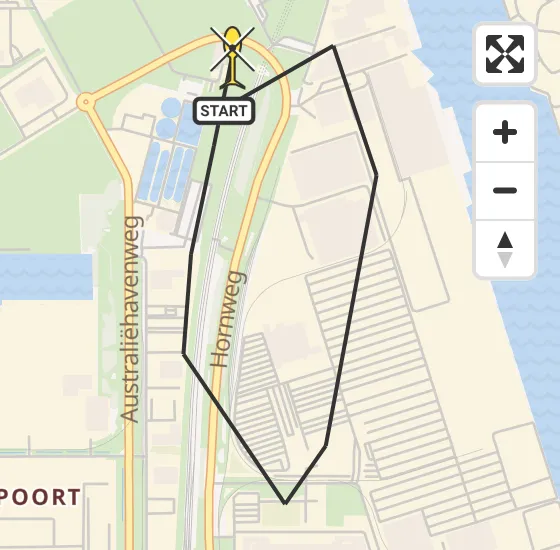 Vlucht Traumahelikopter PH-DOC van Amsterdam Heliport naar Amsterdam Heliport op donderdag 3 april 2025 9:43