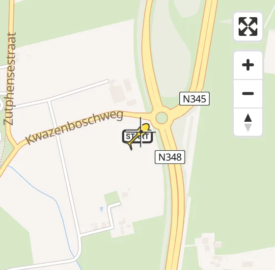 Vlucht Traumahelikopter PH-MAA van Brummen naar Brummen op donderdag 3 april 2025 10:46