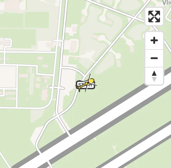 Vlucht Traumahelikopter PH-MAA van Vliegbasis Volkel naar Vliegbasis Volkel op donderdag 3 april 2025 11:52