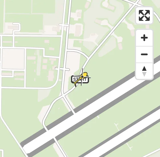Vlucht Politiehelikopter PH-PXF van Vliegbasis Volkel naar Vliegbasis Volkel op donderdag 3 april 2025 12:52