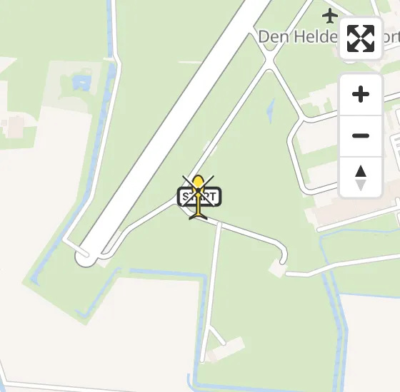 Vlucht Kustwachthelikopter PH-SAR van Vliegveld De Kooy naar Vliegveld De Kooy op donderdag 3 april 2025 14:09