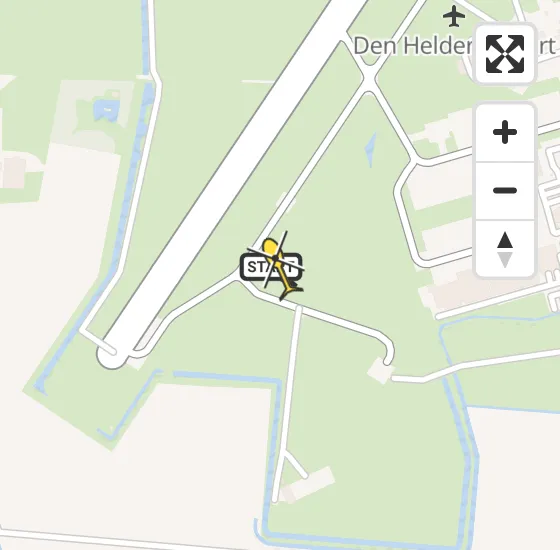 Vlucht Kustwachthelikopter PH-SAR van Vliegveld De Kooy naar Vliegveld De Kooy op donderdag 3 april 2025 14:20